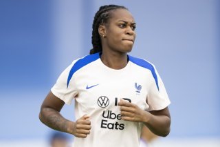 Marie-Antoinette Katoto espère briller samedi face à l'Angleterre KEYSTONE/EPA/GIAN EHRENZELLER